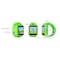 Contixo KW1 Smart Watch for Kids with Educational Games, HD Touch Screen, Camera & MP3 Music Player, Green KW1-Green - alternate 3